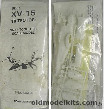 Big One 1/84 Bell XV-15 Tiltrotor Bagged plastic model kit